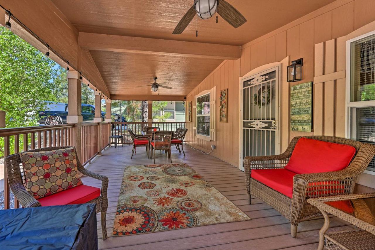 Munds Park Cabin Retreat With Deck And Fire Pit! Exterior foto